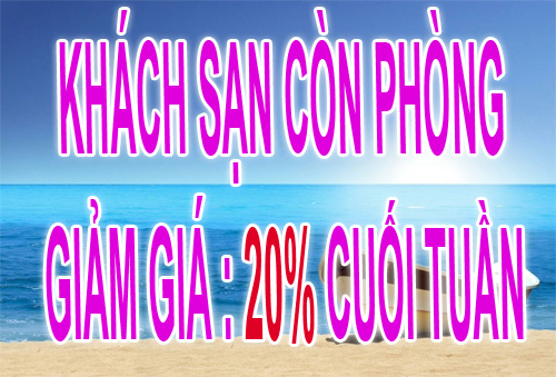 Khách sạn còn phòng tại sầm sơn